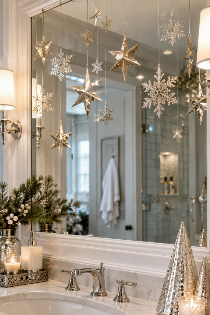 Hanging Stars and Snowflakes