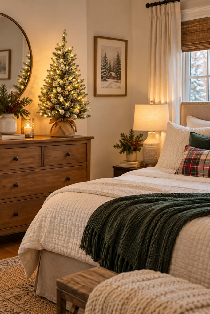 Guest Bedroom Christmas Decor Ideas