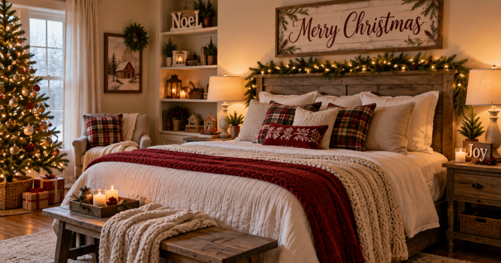 Christmas Bedroom Signs