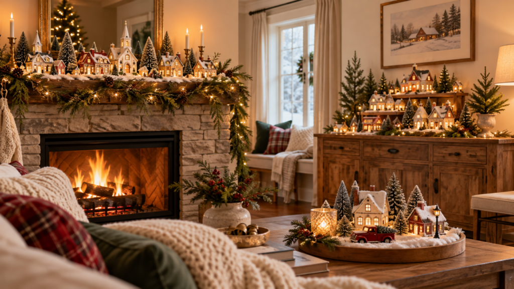 Christmas Village Display Ideas