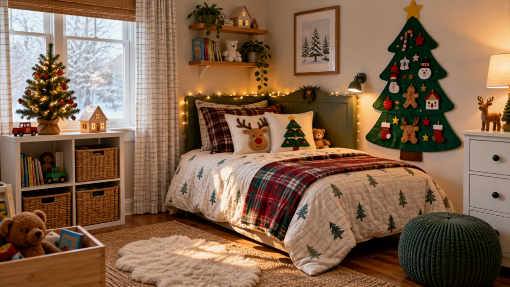 Kids Room Christmas Decor Ideas