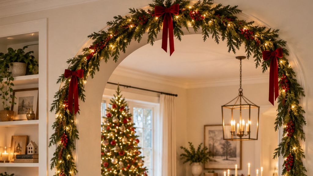 Christmas Archway Decor